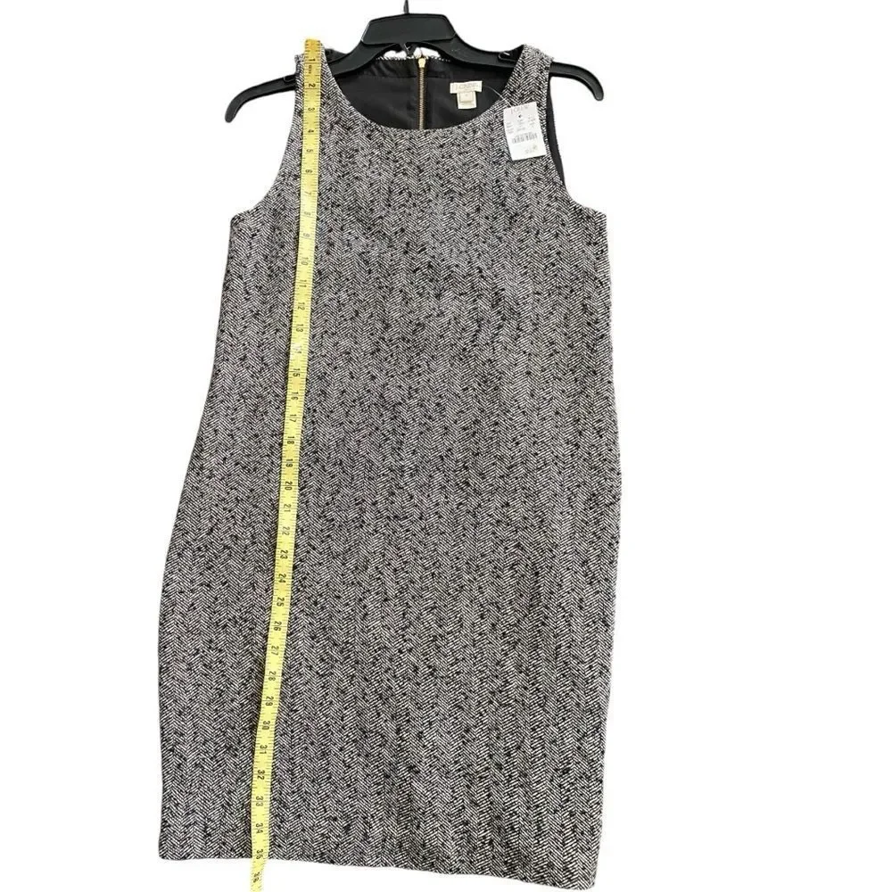J.Crew Factory Herringbone Wool Dress | Size 0 | NWT